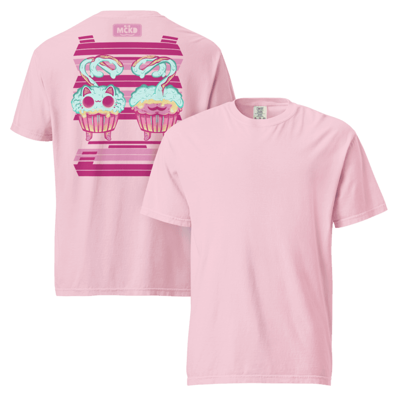 Cute and fun t-shirt with a dreamy pastel, kawaii aesthetic...
