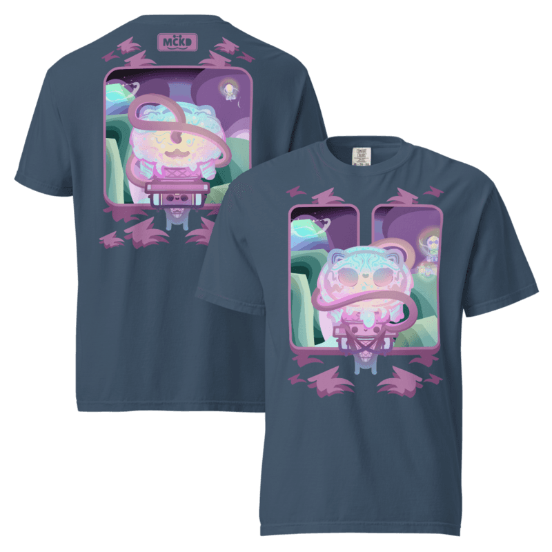 Cute and fun t-shirt with a dreamy pastel, kawaii aesthetic...