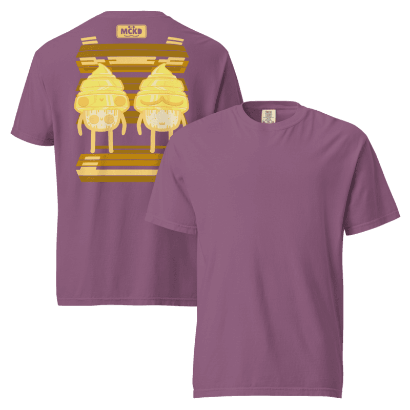 Cute and fun t-shirt with a dreamy pastel design...