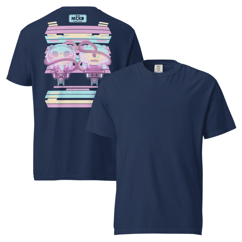 Cute and fun t-shirt with a dreamy pastel, kawaii aesthetic...