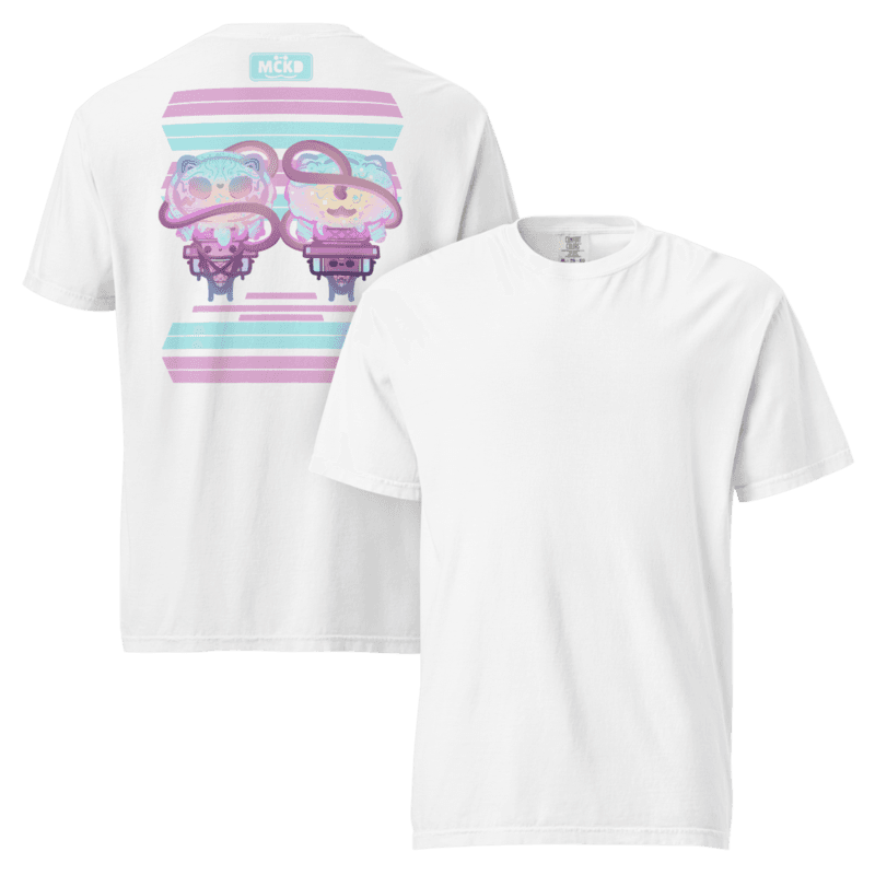 Melti Back 0 3.0 - Heavy Cotton Shirt t-shirt colorway preview: White — mckd.studio