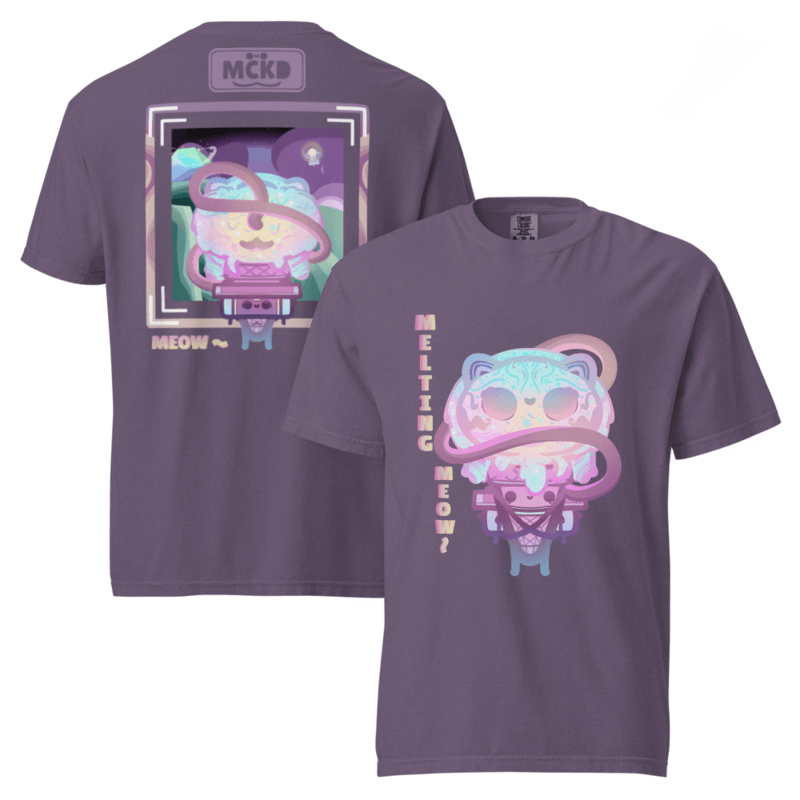 Melting Meow 0 MCKD - Heavy Cotton Tee