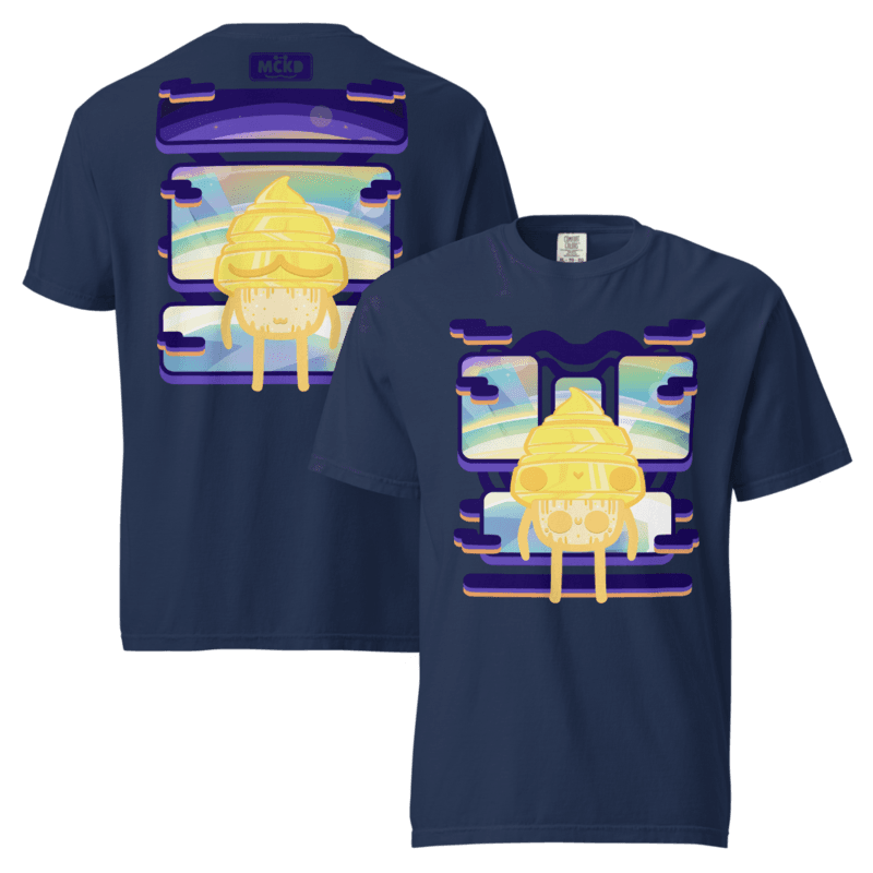 Cute and fun t-shirt with a dreamy pastel design...