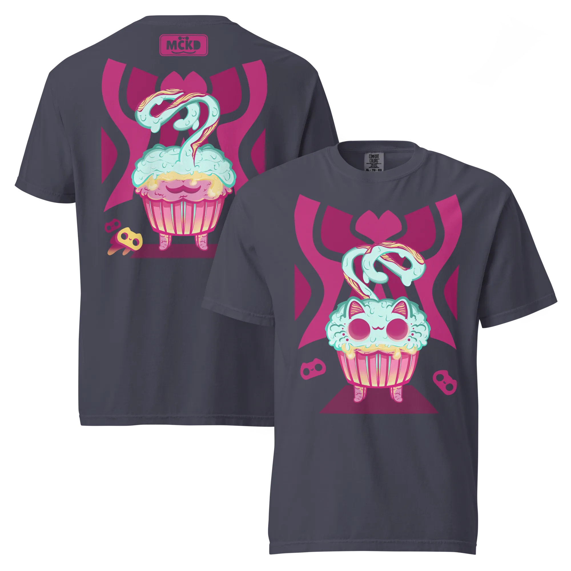 Cupi 0 - Heavy Cotton Shirt t-shirt colorway preview: Navy — mckd.studio