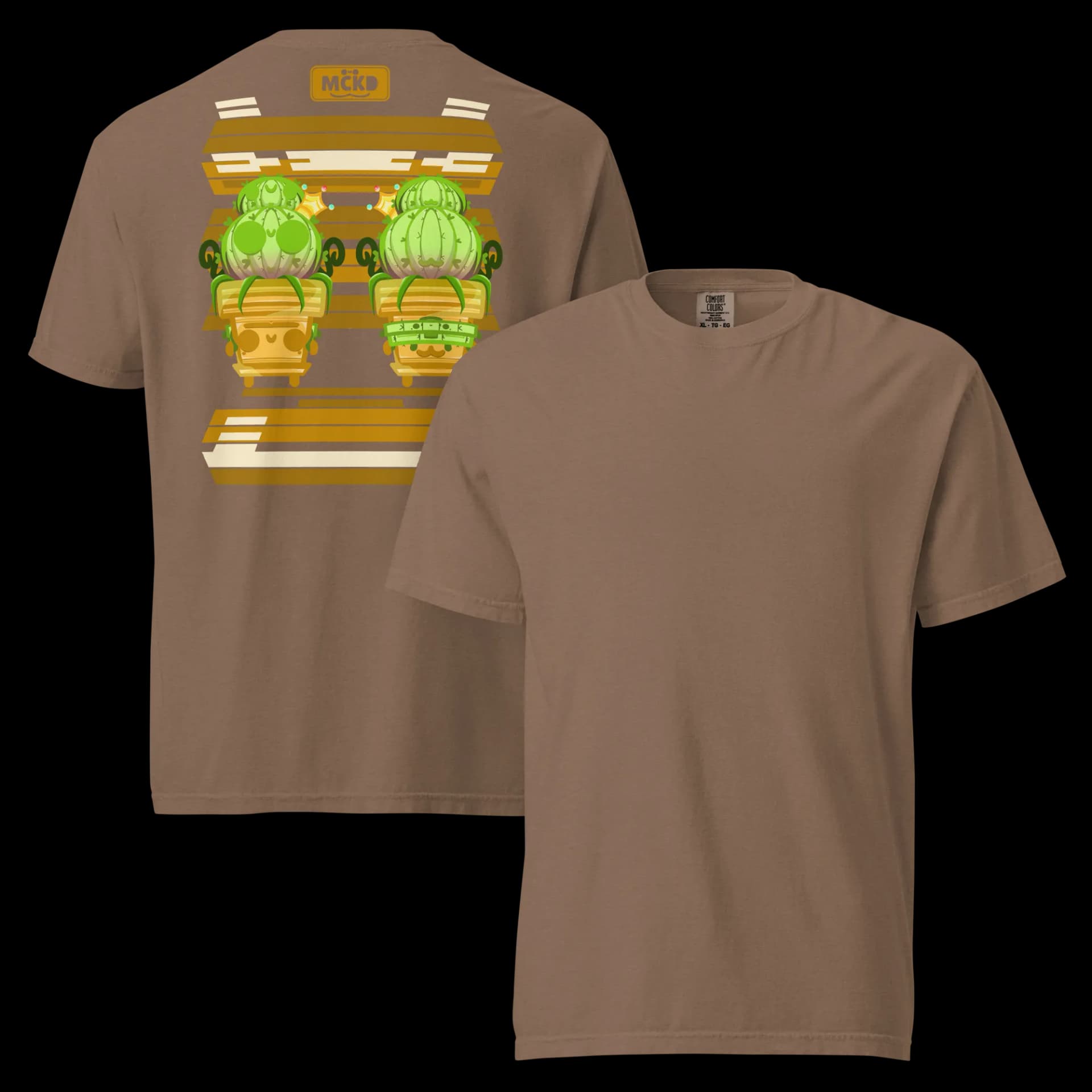 Cacti Back - Unisexe Heavy Cotton Tee