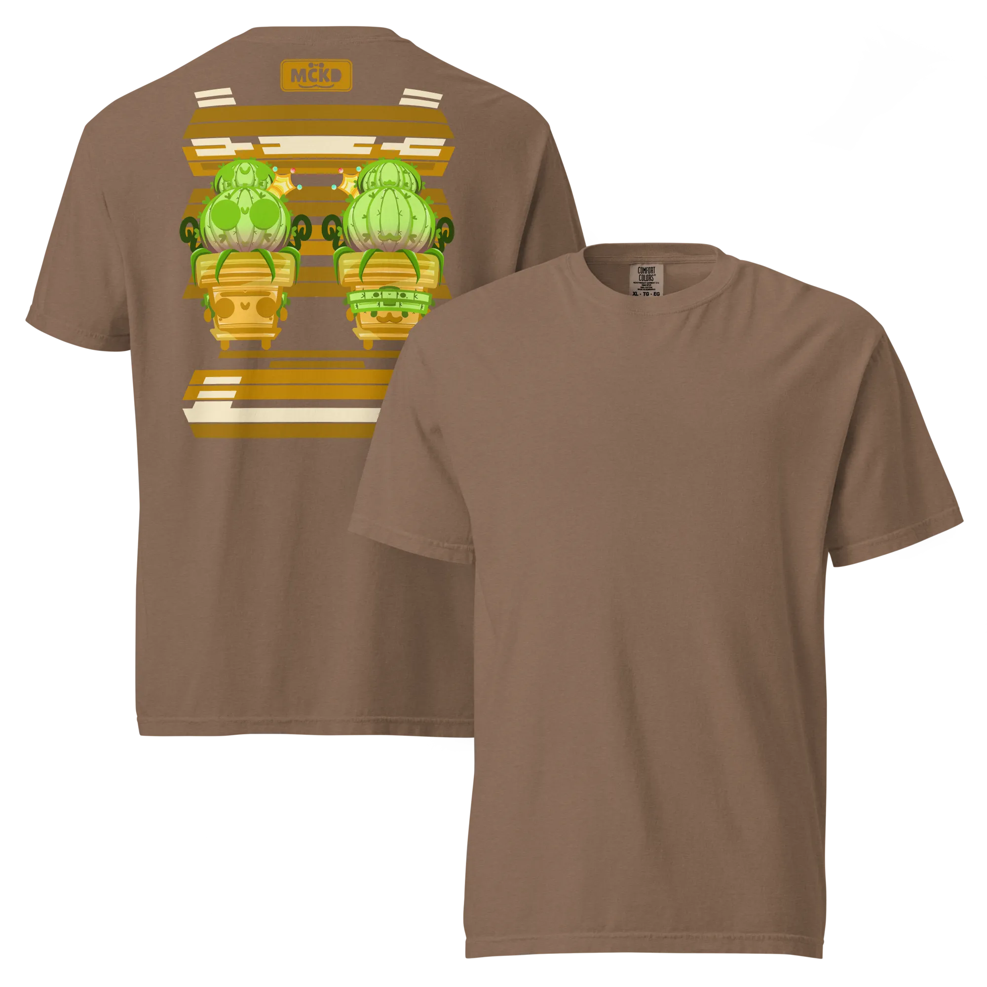 Cacti Back - Unisexe Heavy Cotton Tee