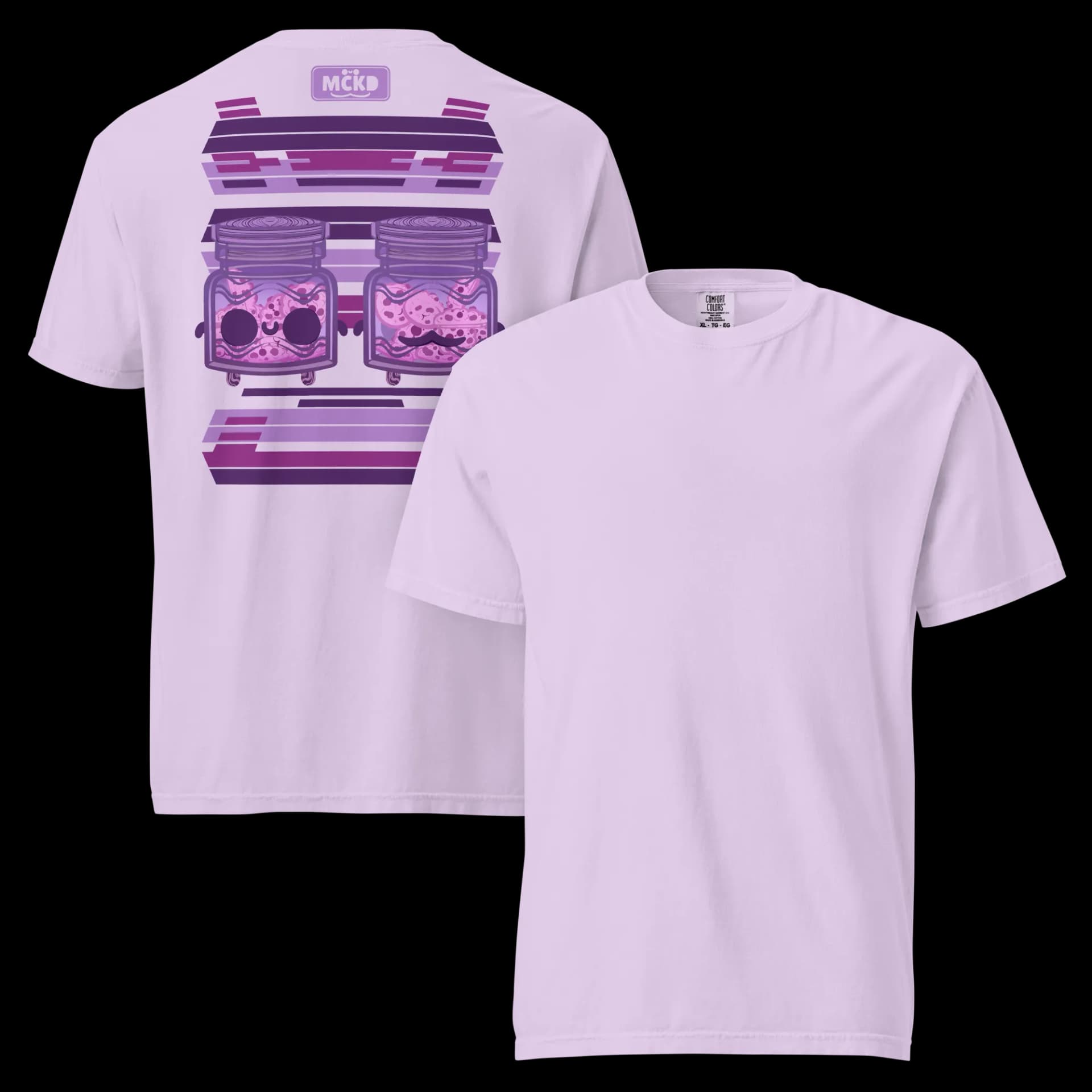 Cooki Back - Unisexe Heavy Cotton Tee