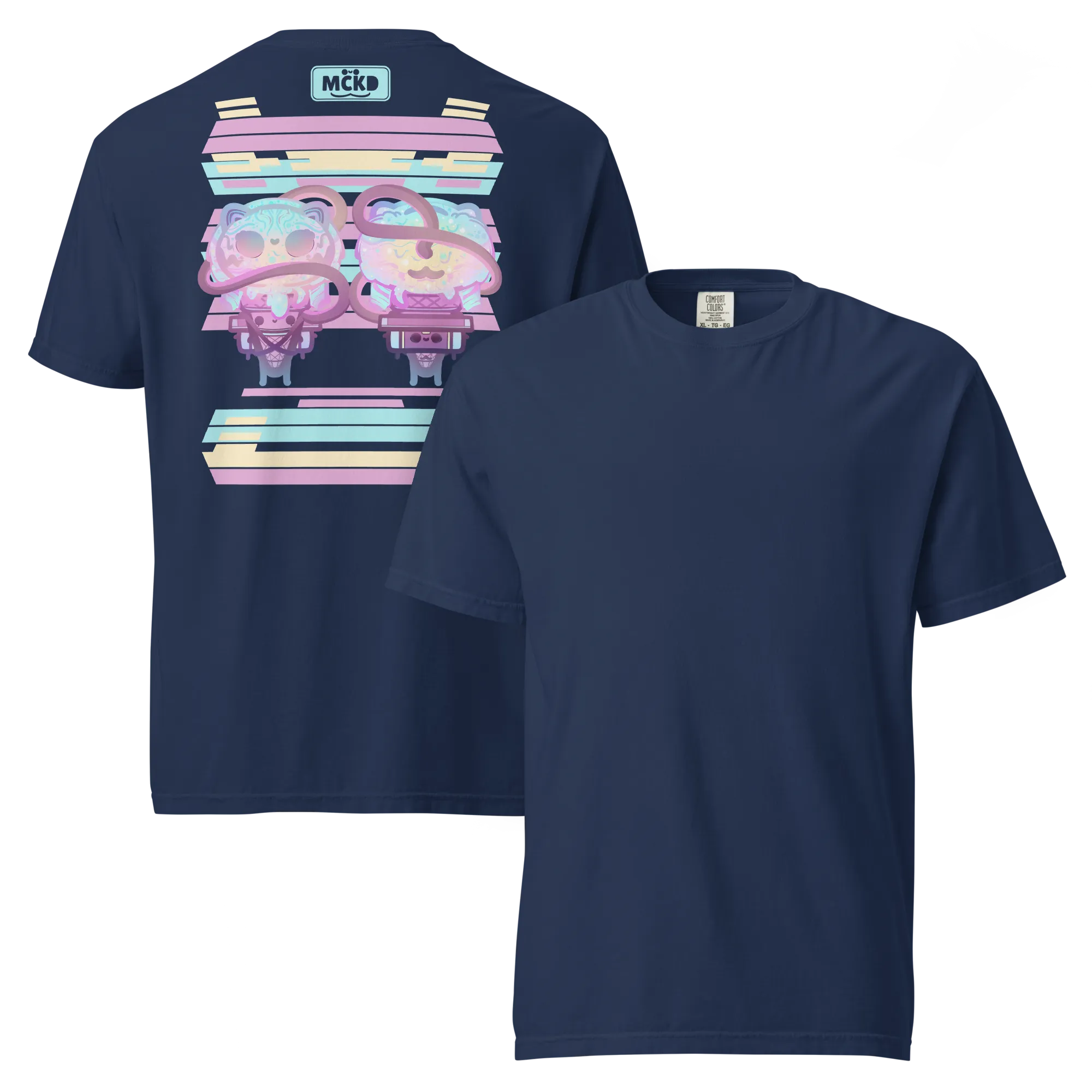 Melti Back - Unisexe Heavy Cotton Tee
