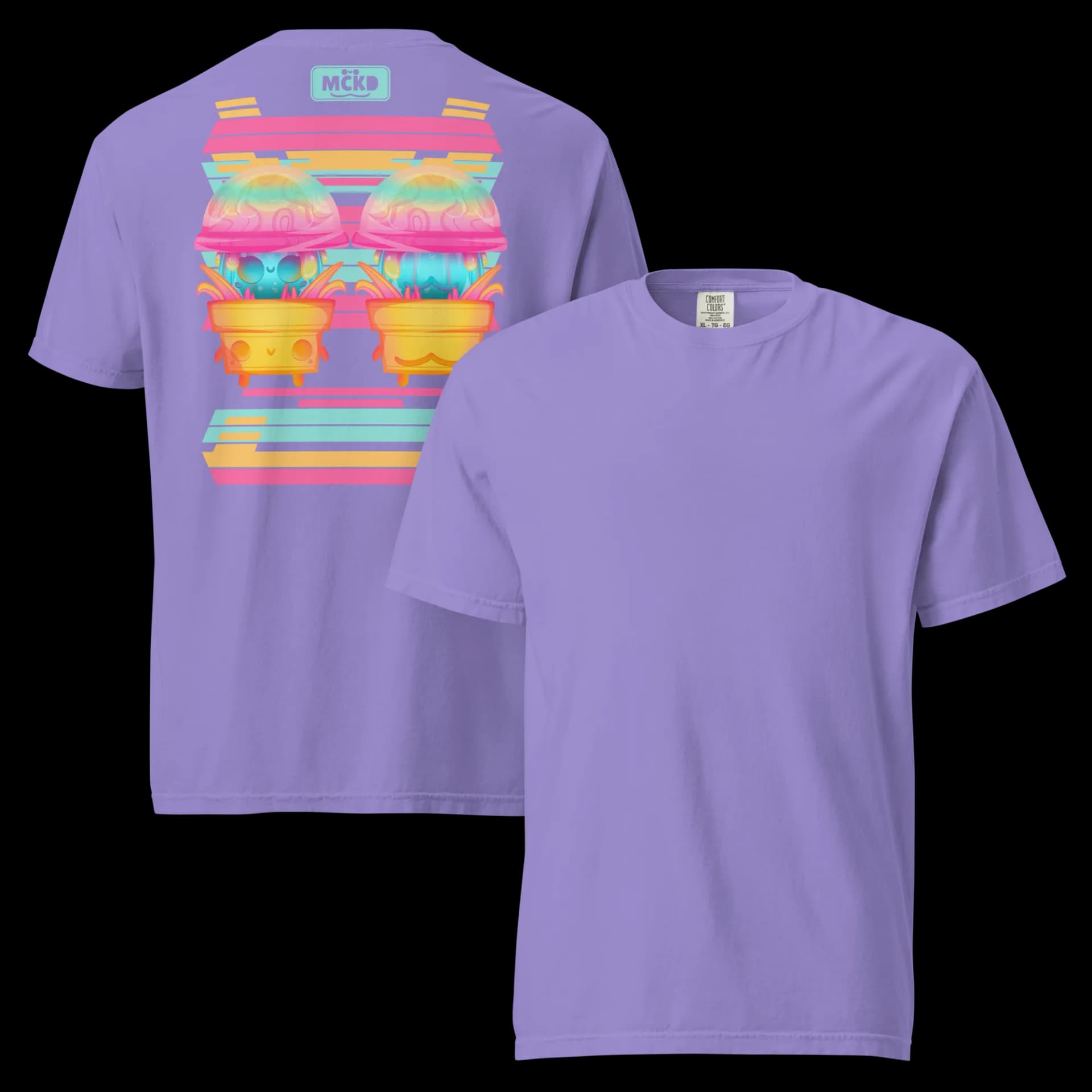 Mushi Back - Unisexe Heavy Cotton Tee