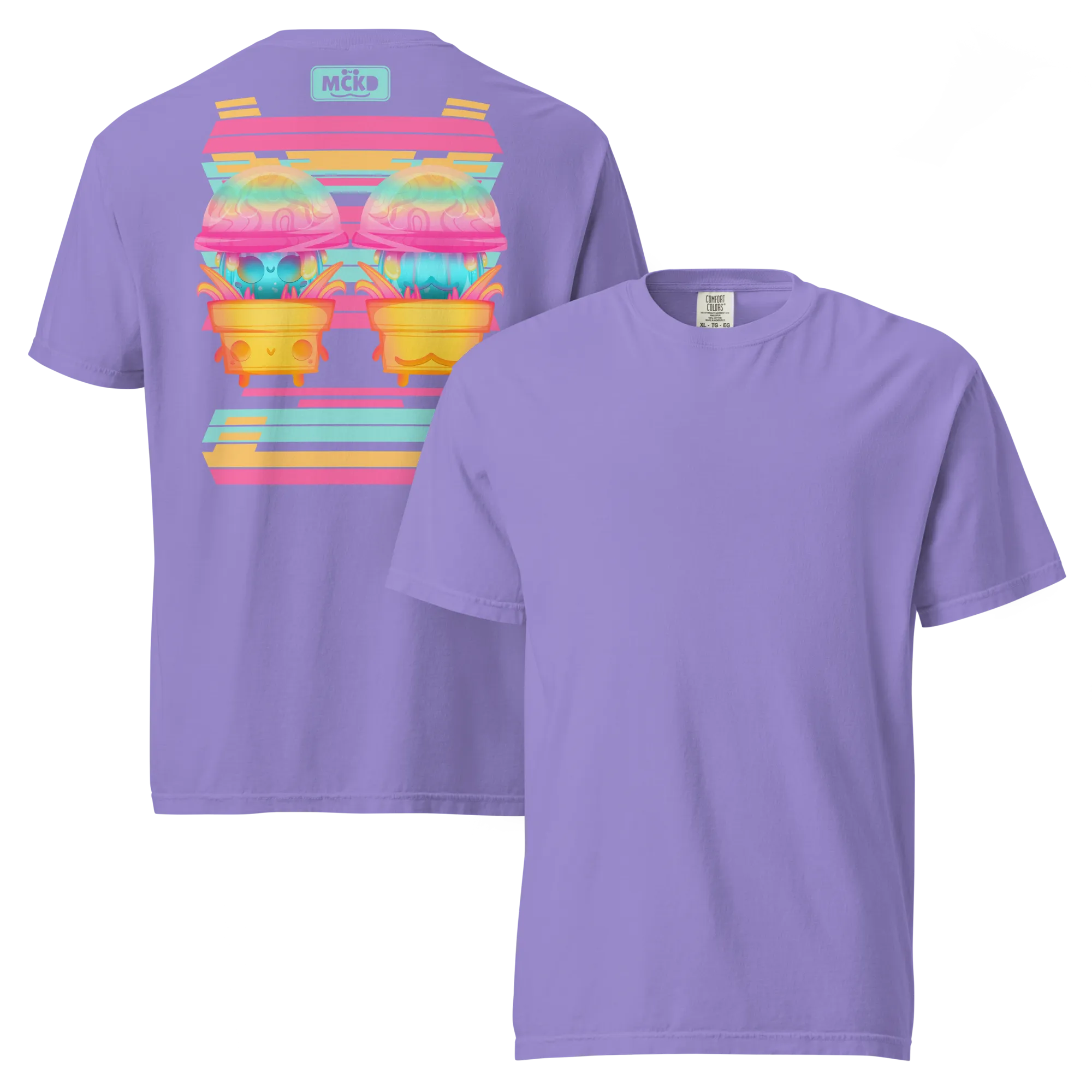 Mushi Back - Unisexe Heavy Cotton Tee