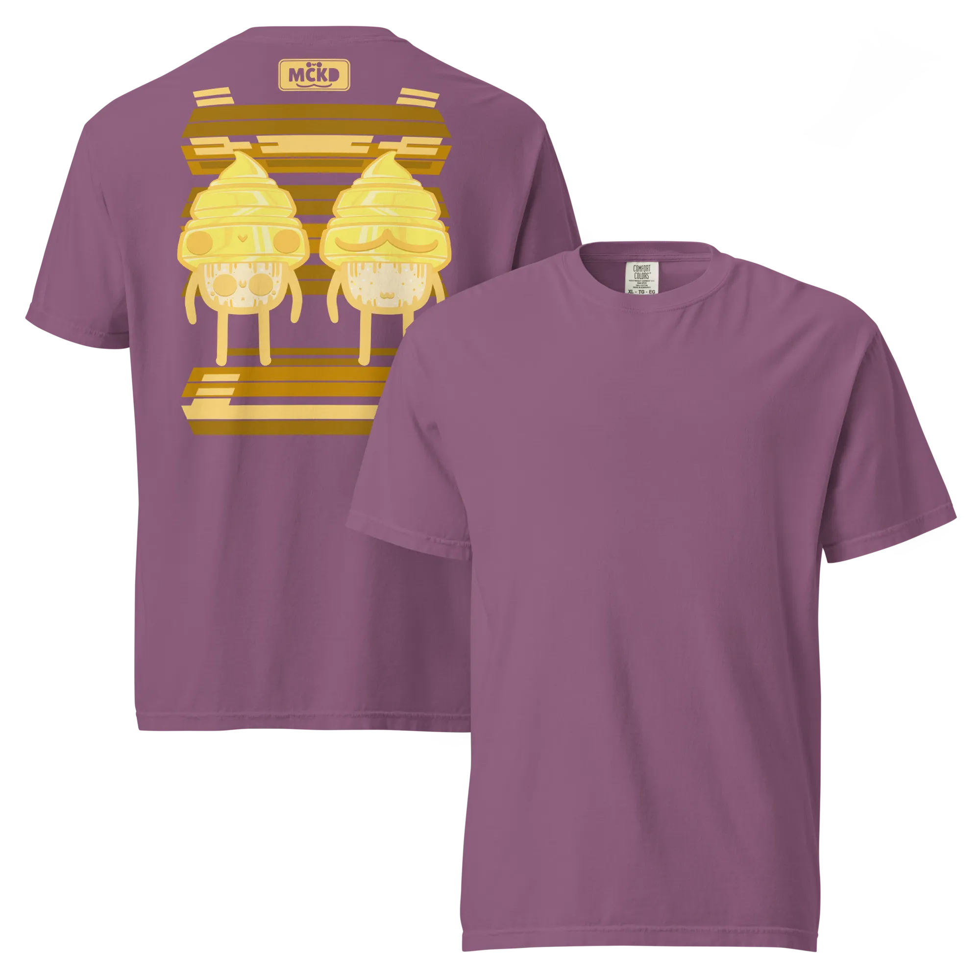 Poopi Back - Unisexe Heavy Cotton Tee